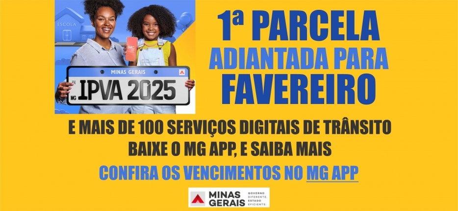 Campanha conscientiza contribuintes sobre o IPVA e as facilidades da quitao do tributo pelos meios digitais